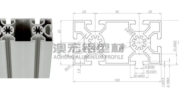 50100歐標工業(yè)鋁型材